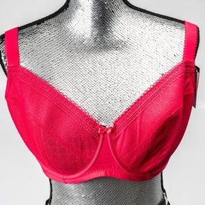 NWT raspberry pink  color lace bra - underwire - 36H